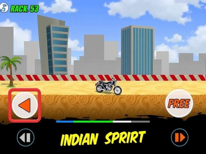 Indian Auto Sprint Game Screenshot